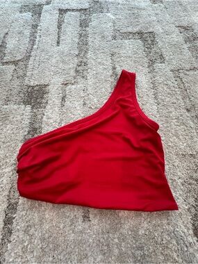 One Shoulder Crop Top